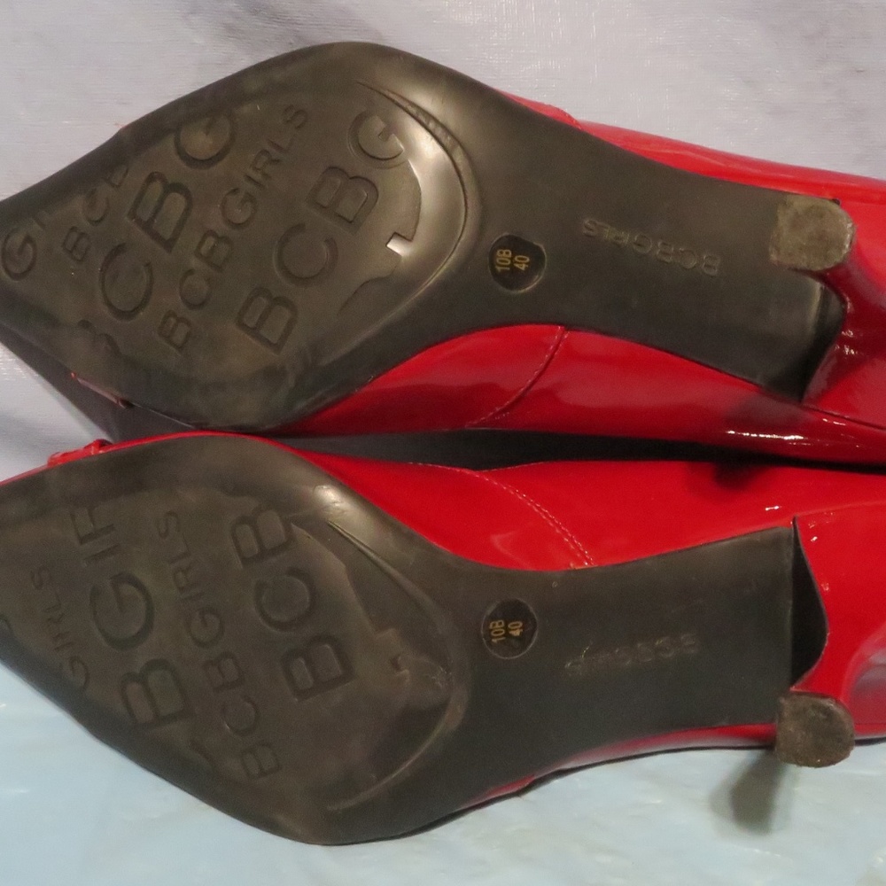 BCB GIRLS RED HEELS 10 B - Picture 4 of 4
